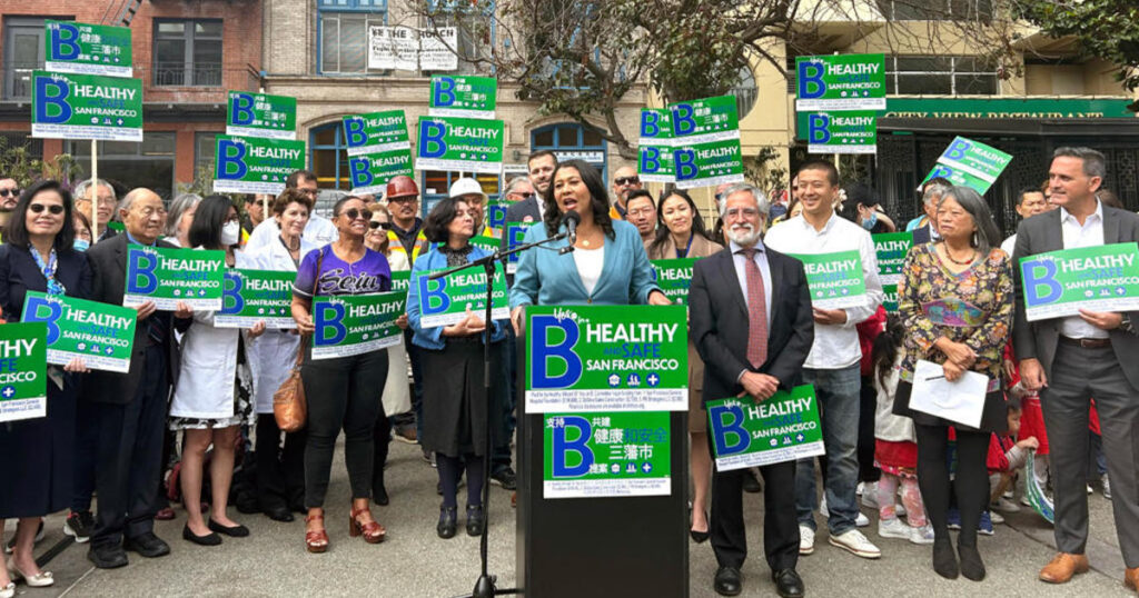 Contestants in SF mayor's race for $390M public health bond on November ballot.